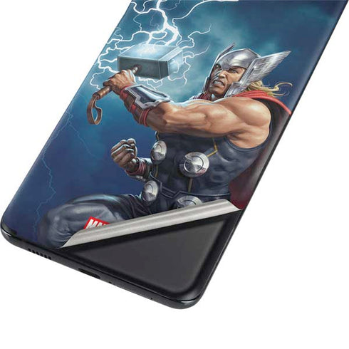 Marvel Thor Thor and Mjolnir Galaxy S21 Plus 5G Skin